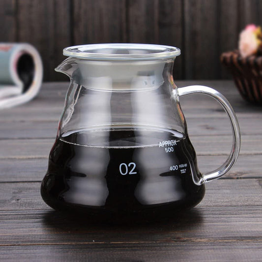 Glass Coffee Carafe, Standard Coffee Server for Pour Over Coffee